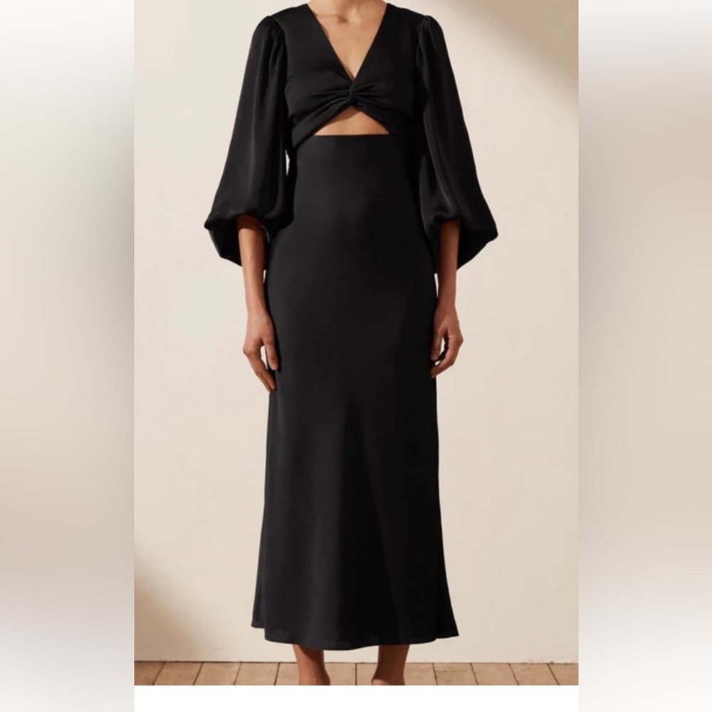 Shona Joy Classic Black Dress